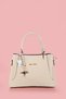 Women's Astrie Charm Detailed Handbag and Shoulder Bag. - 4