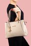 Women's Astrie Charm Detailed Handbag and Shoulder Bag. - 2