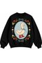 Black Sweatshirt, Women'S, Unisex. - 2