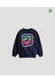 90S Design Unisex 3-Thread Brushed Cotton Children's Sweatshirt