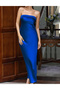 Rochie lunga, Bleumarin - 5