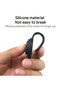 Black Silicone Bicycle Pedal Frequency Sensor Protective Cover Easy Install Clean - 5
