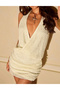 Rochie scurta, Galben deschis