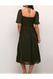 Rochie medie, Verde - 4