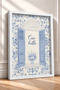 Ciao Bella, Blue Shuttered Window with Frame, Italy Poster, Wall Decor, Itn004. - 2
