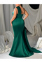 Rochie lunga, Verde - 3