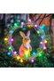 1 Pack LED Multicolored Spherical Fairy Lights Battery Powered Wedding Decoration - 2