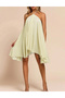 Rochie scurta, Galben - 2
