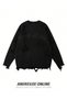 Pulover, negru - 3