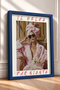 Il Dolce Far Niente Cream-Edged Portrait Framed Painting, Italy Poster, Wall Decor, Itp176. - 2