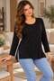 Lycra Viscose Blouse – the Place Where Elegance and Comfort Meet |   Intermediate Size |   Patterned - 3