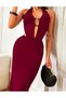 Rochie lunga, Rosu - 4