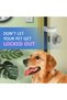 6 Pack White Foam U Shape Door Stoppers for Injury Prevention - 7