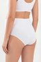 4-Pack Women's White Cotton Lycra High-Waisted Maternity Underwear, Breathable Fabric for Daytime Use. - 6