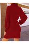 Rochie scurta, Rosu - 4