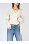 Cardigan, Ecru