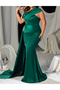 Rochie lunga, Verde - 4