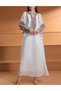 Rochie medie, Alb