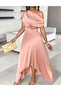 Rochie lunga, Roz - 3