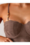 Swimsuit, Brown - 3