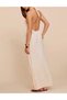 Rochie lunga, Crem - 2