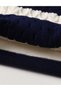 Pulover, Alb/Bleumarin - 3