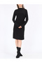Rochie medie, Negru