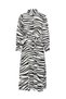 Rochie medie, Alb/Negru