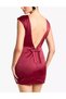Rochie scurta, Visiniu - 2