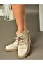 Boots, Beige - 2