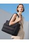 Tote Bag for Women,Large Puffer Tote Bag with Zipper,Quilted Puffy Work Bag Purse for Travel Beach Gym Weekend - 2
