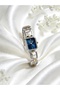 Ferrucci-(Gold& Silver) Blue Inner Dial Women's Wristwatch