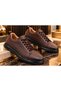 Premium Genuine Leather Men's Casual Lace-Up Sneakers with Thick Soles - 2
