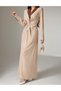 Rochie lunga, Crem