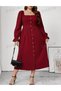 Rochie lunga, Rosu - 4