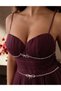 Rochie lunga, Visiniu - 4