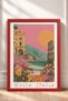 Bella Italia Colosseum and Seaside Collage Framed Painting, Italy Poster, Wall Decor, Itn005. - 3