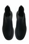 Men's Black Chelsea Boots, Elasticated, Slip-On, Casual, Short Boots. - 5