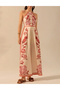 Jumpsuit, Cream/Red