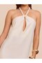 Rochie lunga, Crem - 3