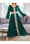 Rochie lunga, Verde