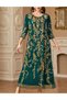 Rochie medie, Verde - 5