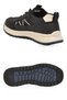 Rubber Sole, Lace-Up, Stylish, Comfortable, Black Men's Casual Walking Shoes 26K559. - 5