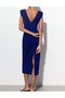Rochie medie, Bleumarin - 2