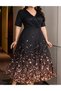 Rochie lunga, Negru
