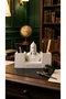 Fatih Sultan Mehmed Bust Desk Organizer with Dual Compartments, Made of Pla Bio-Plastic, for Desk Organization and as a Prestigious Office Gift. - 4