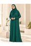 Women's Jersey Prayer Dress One-Piece with Built-In Headscarf