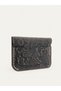 Handmade Mini Cardholder with Floral Pattern – Timeless and Unique Design. - 2