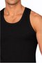 Silver Men's Ribbed Sports T-Shirt, Pack of 6, 100% Cotton, Comfortable Fit, Special Boxed Packaging, Black Color. - 5