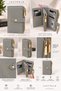 Imported Luxury Women's Double-Layer, Snap-Fastened, Multi-Compartment Wallet and Card Holder - 7